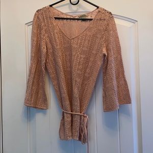 Pink Lace Lucky Brand Tunic